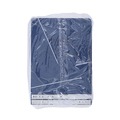 Office Jansan | Universal A7011723A 9.5 in. x 11 in. 6 in. Capacity 2 Posts Pressboard Hanging Binder - Blue image number 1