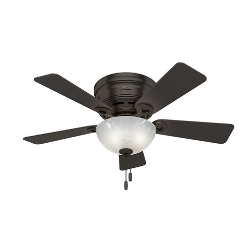 Hunter 52137 42 In Haskell Premier Bronze Ceiling Fan With Light Cpo S Haskell Premier Bronze Ceiling Fan, Hunter Bronze Ceiling Fan