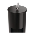 Paper & Dispensers | Gritt Commercial GRI509BLK 13.1 in. x 13.1 in. x 36 in. Floor Stand Wet Wipe Dispenser Station with 7 Gallon Built-In Trash Can - Black image number 2