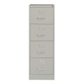 Office Filing Cabinets & Shelves | Alera 26138 18 in. x 25 in. x 52 in. Legal-Size 4-Drawer Economy Vertical File - Light Gray image number 1