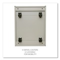  | Alera ALEPBBBFPY 14.96 in. x 19.29 in. x 27.75 in. 3-Drawers: Box/Box/File Legal/Letter Left or Right File Pedestal with Full-Length Pull - Putty image number 7