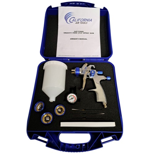 Air Compressors | California Air Tools CAT-33000K LVLP Spray Gun Kit image number 0