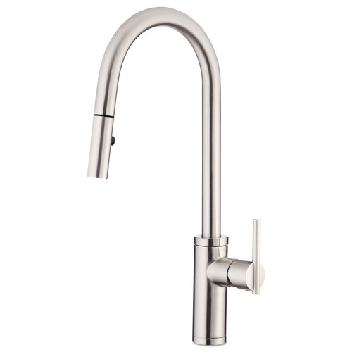 Kitchen Faucets | Gerber D454058SS Parma Cafe 1.75 GPM Single Handle Pull-Down Kitchen Faucet (Stainless Steel) image number 0