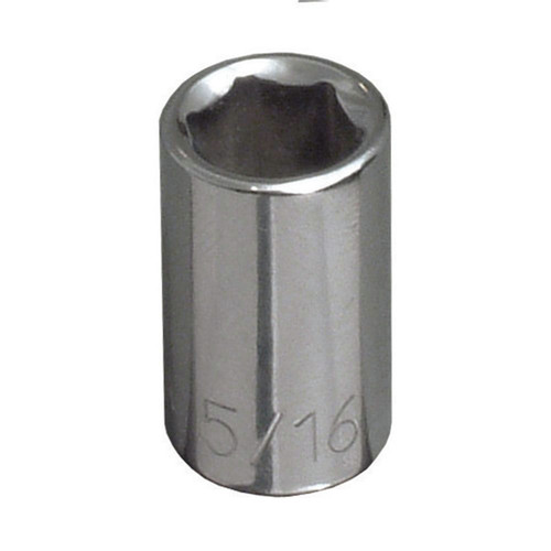 Sockets | Klein Tools 65601 1/4 in. Drive 7/32 in. Standard 6-Point Socket image number 0