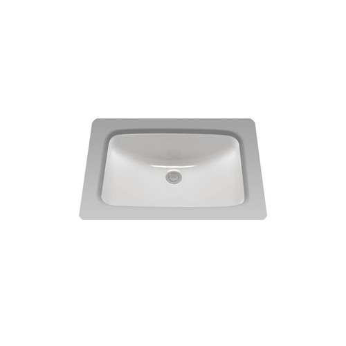 Bathroom Sink Faucets | TOTO LT542G#01 Undermount Vitreous China 20.88 in. x 14.38 in. Rectangular Bathroom Sink (Cotton White) image number 0