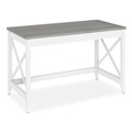 Office Desks & Workstations | Alera ALEWSF4824GY 47.24 in. x 23.62 in. x 29.53 in. Farmhouse Writing Desk - Gray image number 0