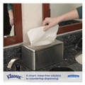 Cleaning & Janitorial Supplies | Kleenex 01701 9 in. x 10.5 in. 1-Ply POP-UP Box Cloth Hand Towels - Unscented, White (2160/Carton) image number 4