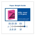 Cleaning & Janitorial Supplies | PrintWorks Professional 00112 8.5 in. x 11 in. 65 lbs. Text Weight Color Cardstock - Fuchsia (1-Ream) image number 3