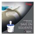 Paper Towels and Napkins | WypAll 06006 9 in. x 15 in. Power Clean Wipers for WetTask Customizable Wet Wiping System - White (275/Roll, 2 Rolls/Carton) image number 7
