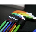 Hand Tool Sets | Wiha Tools 66980 9-Piece Ball End Color Coded Metric Hex L-Key Set image number 5
