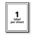 Customer Appreciation Sale - Save up to $60 off | Avery 05292 Inkjet/Laser Printer 4 in. x 6 in. Shipping Labels with TrueBlock Technology - White (20-Piece/Pack) image number 2