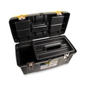 Tool Chests | Stanley 019151M Series 2000  2 Lid Compartments Toolbox with Tray image number 3