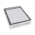 Office Jansan | C-Line 46069 50 Sheets 6 in. x 9 in. Shop Ticket Holders Stitched - Clear (25/Box) image number 0