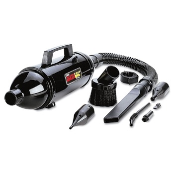 DataVac 0.5 HP Corded Handheld Steel Vacuum/Blower - Black