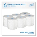 Paper Towels and Napkins | Scott 25702 1,150 ft. 1-Ply Pro Hard Roll Paper Towels with Elevated Scott Design - Blue Core Only (6-Rolls/Carton) image number 1