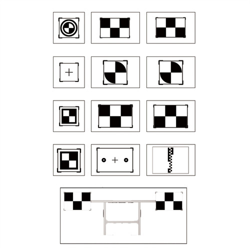 Heavy Duty Diagnostics | Autel LDWTARGET1 Targets and Holder for LDW Calibration image number 0