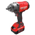 Impact Drivers | Factory Reconditioned Craftsman CMCF940M1R V20 Brushless RP Lithium-Ion 1/2 in. Drive Cordless High Torque Impact Wrench Kit with Hog Ring Anvil (4 Ah) image number 1