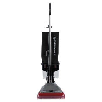 Sanitaire 12 in. Cleaning Path TRADITION Upright Vacuum - Gray/Red/Black