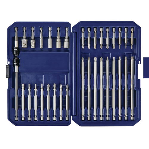 Impact Driver Wrench Bits | Irwin IWAF1234 34-Pieces Impact Screwdriver Bit Set image number 0