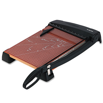 X-ACTO Heavy-Duty 12 in. x 15 in. Wood Base Guillotine Trimmer