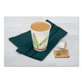 Cups and Lids | SOLO 412RCN-J8484 12 oz. Bare Eco-Forward Recycled Content PCF Paper Hot Cups - Green/White/Beige (1000/Carton) image number 6