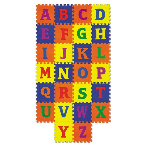  | Creativity Street PAC4353 WonderFoam Early Learning Alphabet Tiles for Ages 2 and Up image number 0