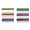 Pencils | Prang X22240 3.3 mm 2B Colored Pencil Sets - Assorted Lead/Barrel Colors (24/Set) image number 3