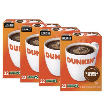 Keurig 5000380509 K-Cup Pods - Dunkin Regular (88/Carton)