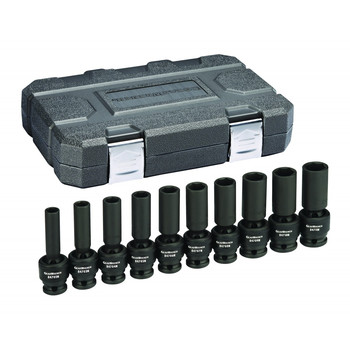 Sunex Tools 2696 7 Piece 1/2" Drive Sae Drive Line Impact Socket Set 