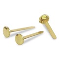 Office Jansan | ACCO A7071506A 1.5 in. Capacity No. 6 Brass Prong Paper Fasteners - Brass (100/Box) image number 1