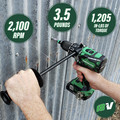 Drill Drivers | Metabo HPT DS18DBL2Q4M 18V Cordless Lithium-Ion Brushless Driver Drill (Tool Only) image number 6
