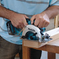 Circular Saws | Factory Reconditioned Makita XSS03Z-R 18V LXT Brushed Lithium-Ion 5-3/8 in. Cordless Circular Trim Saw (Tool Only) image number 2
