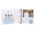 Binders & Binding Supplies | Avery 79193 11 in. x 8.5 in. 3 Rings 3 in. Capacity Heavy-Duty View Binder with DuraHinge and Locking One Touch EZD Rings - White (4/Carton) image number 1