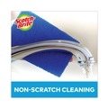 Cleaning Cloths | Scotch-Brite 623-10 3 x 6 Non-Scratch Scour Pads - Blue (10/Carton) image number 6