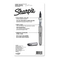 Permanent Markers | Sharpie 2135418 Fine Bullet Tip Stainless Steel Single Marker Case Permanent Marker - Black (6/Pack) image number 1