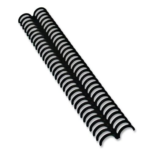 Office Jansan | GBC 2514517 ProClick 5/8 in. Diameter 110 Sheet Capacity Easy Edit Spines - Black (100/Box) image number 0