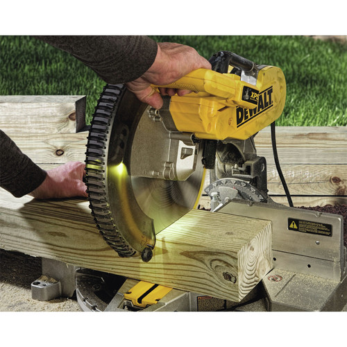 Dewalt 12 in. Double Bevel Compound Miter Saw with XPS Light