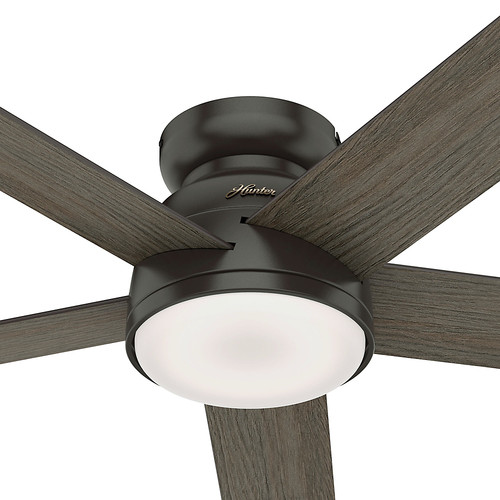 Hunter 59482 54 In Romulus Noble Bronze Wifi Ceiling Fan With Led