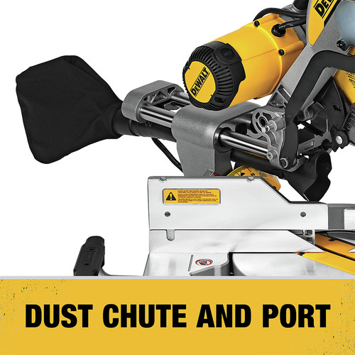 Dewalt DWS779 120V 15 Amp Brushed 12 in. Corded Double Bevel Sliding Compound Miter Saw