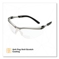 Safety Glasses | 3M 11376-00000-20 BX Molded-In 2.5plus Diopter Strength Safety Glasses - Silver/Black Frame, Clear Lens image number 2