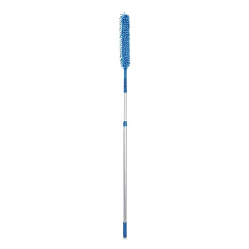 Gritt Commercial GRI1756F 6 ft. Telescopic Pole Flexible Wand Duster with Microfiber and Chenille Sleeve (1-Kit)