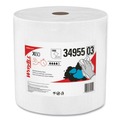 WypAll 34955 12-1/2 in. x 13-2/5 in. X60 Cloth Roll - Jumbo, White (1100 Sheets/Roll) image number 0
