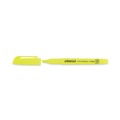 Office Jansan | Universal UNV08856 Chisel Tip Pocket Highlighter Value Pack - Yellow (36/Pack) image number 2
