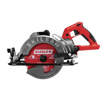 Skilsaw Spt77wml 22 7 1 4 In Lightweight Magnesium Worm Drive Circular Saw With Diablo Carbide Blade Cpo Outlets