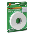 Office Jansan | Duck 394666 0.75 in. x 15 ft. Permanent Double-Stick Foam Mounting Tape Holds Up to 2 lbs. - White (1-Roll) image number 0