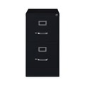 Office Filing Cabinets & Shelves | Alera 26118 15 in. x 22 in. x 28.37 in. Letter-Size Two-Drawer Economy Vertical File - Black image number 0