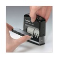 Office Jansan | Trodat 4817 Printy Economy 2 in. x 0.38 in. Self-Inking 12-Message Date Stamp - Black image number 4