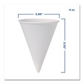 Labor Day Sale! Save $30 off $199! | SOLO 4BR-2050 ProPlanet Seal 4 oz. Cone Cold Water Paper Cups image number 3