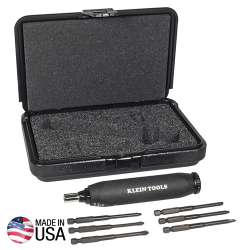New Year New Savings! Save $25 off $150 | Klein Tools 57032 6-Piece Torque Screwdriver Set image number 0