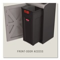 Trash Cans | Rubbermaid Commercial 1961628 33 Gallon Landfill Configure Indoor Recycling Waste Receptacle - Gray image number 3